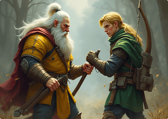 A picture of the game